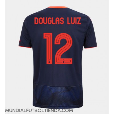Camiseta Nottingham Forest Douglas Luiz #12 Tercera Equipación Replica 2025-26 mangas cortas Camiseta Nottingham Forest Douglas Luiz #12 Tercera Equipación Replica 2025-26 mangas cortas